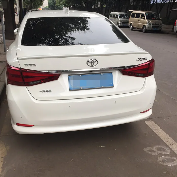 Спойлер для TOYOTA Crown 2013-2016 высококачественный спойлер из АБС-пластика заднего