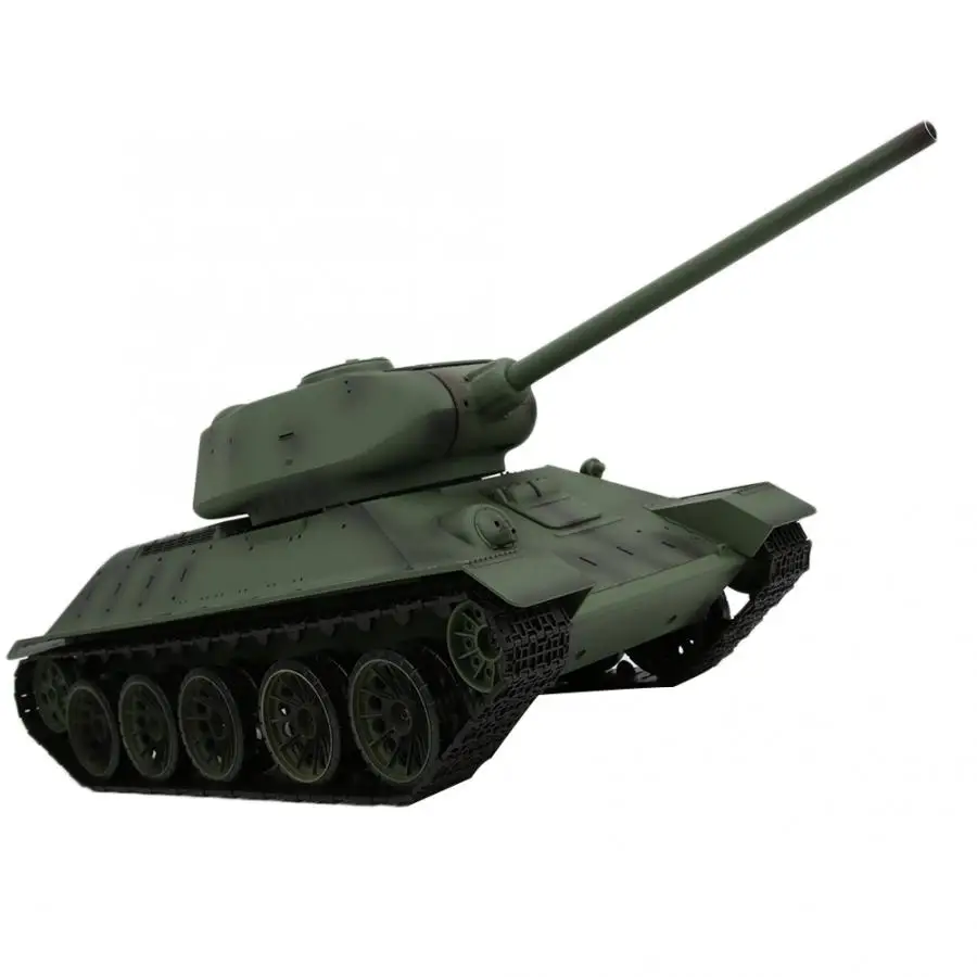 Горячее радио 2 4G RC Танк 1/16 T 34 моделирование пульт дистанционного управления