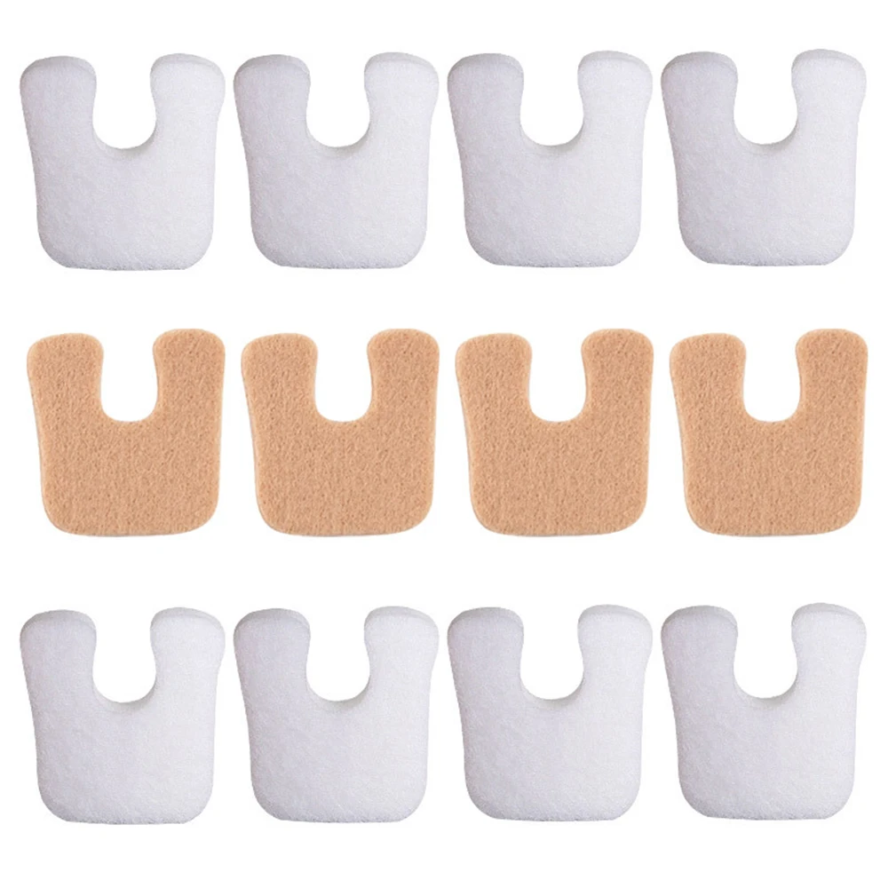 

2pcs Toe Protector U-shaped Callus Pads High Quality Foot Corn Protector Sticker Reduce Rubbing Reusable Callus Cushions
