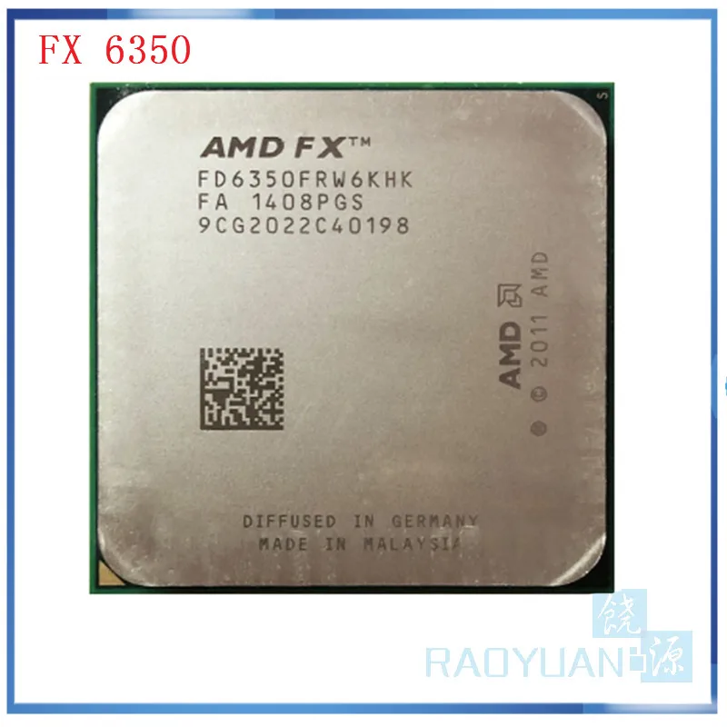 Процессор AMD FX-Series FX-6350 FX 6350 3 9 ГГц шестиядерный процессор FD6350FRW6KHK Socket AM3 + |