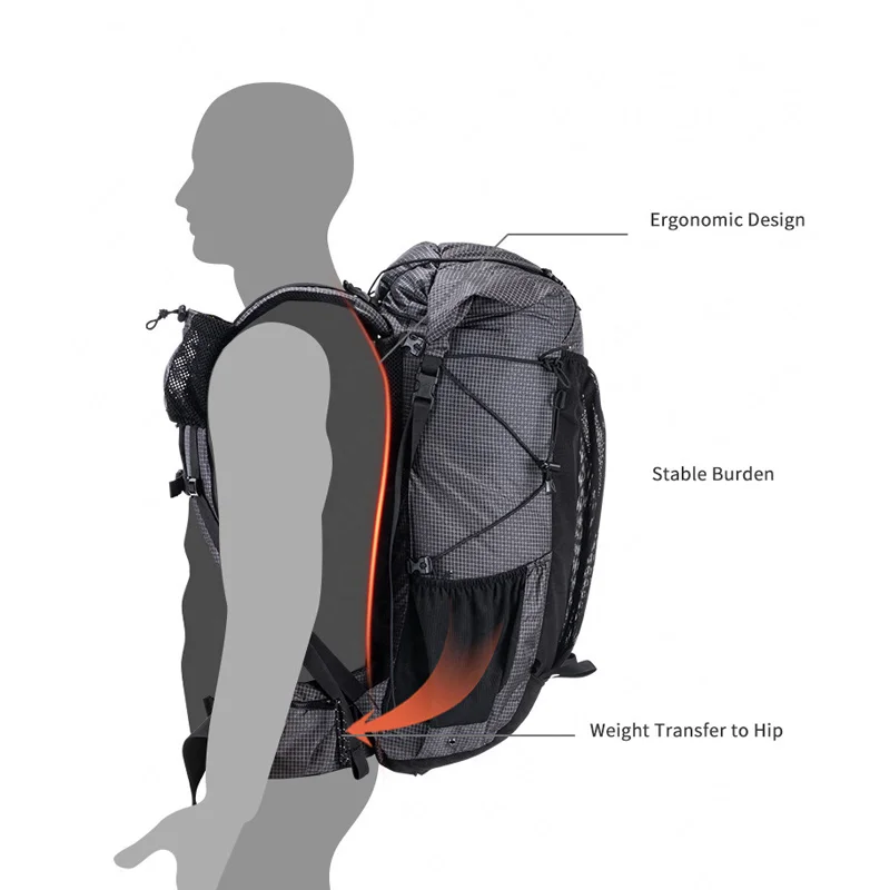 

Naturehike Camping Hiking Backpacks 60+5L Outdoor Large Capacity Travel Hiking Camping Backpack 60 + 5L Lightweight Backpack