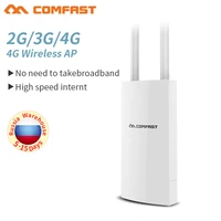 outdoor wifi router 4g lte wireless ap modem sim card slot access point 2 4g outdoor ap 4g lte router 25dbi signal antenna
