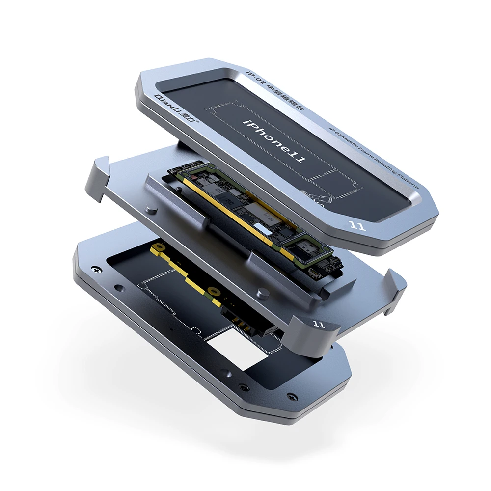

Трафаретная платформа Qianli 3D BGA для iPhone 11 Pro Max X/XS/XSMAX, средний слой, инструмент для пайки материнской платы