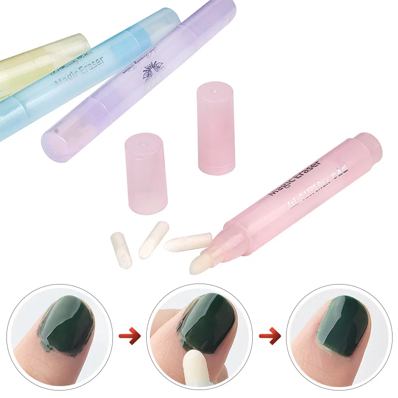 Корректор гель лака для ногтей средство удаления ручка ногтевого дизайна чистки