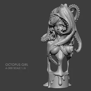 16 Смола Бюст Модель наборы Модель Самосборная A-300B