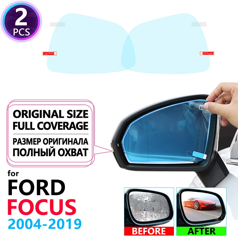 

Full Cover Anti Fog Film Rearview Mirror for Ford Focus 2 3 4 2004~2019 Accessories MK2 MK3 MK4 2008 2012 2014 2016 2018 2019 ST