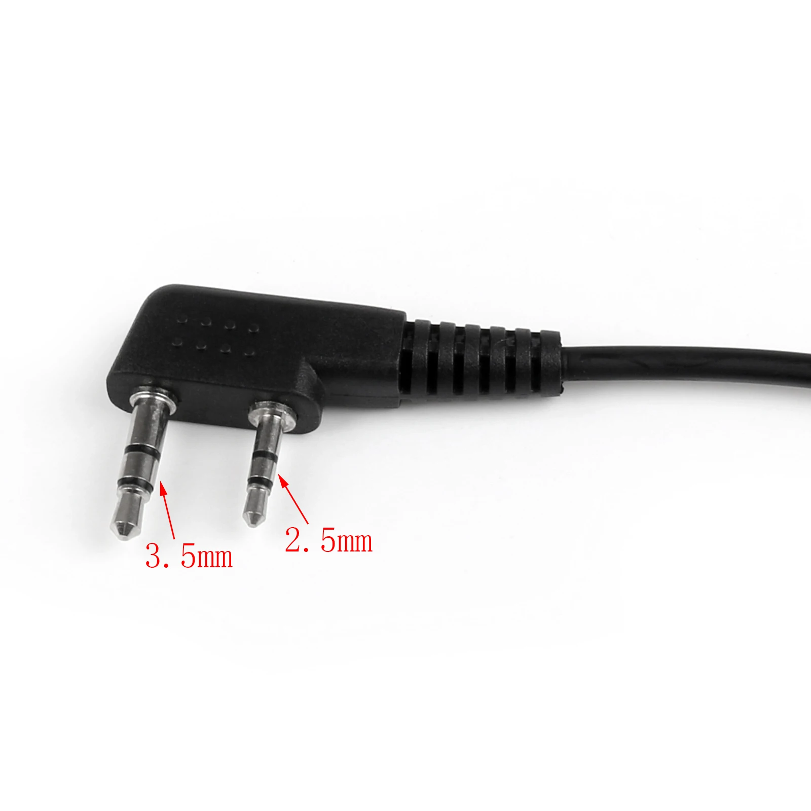 Artudatech 2 Pin Covert акустическая Воздушная трубка Гарнитура для Kenwood TK-3107 BaoFeng Walkie Talkie