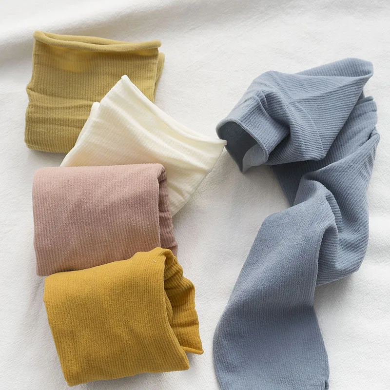 Women Girls Summer Thin Loose Socks Velvet Soft Breathable Long Solid Color Black White Khaki Beige Harajuku High | Женская одежда