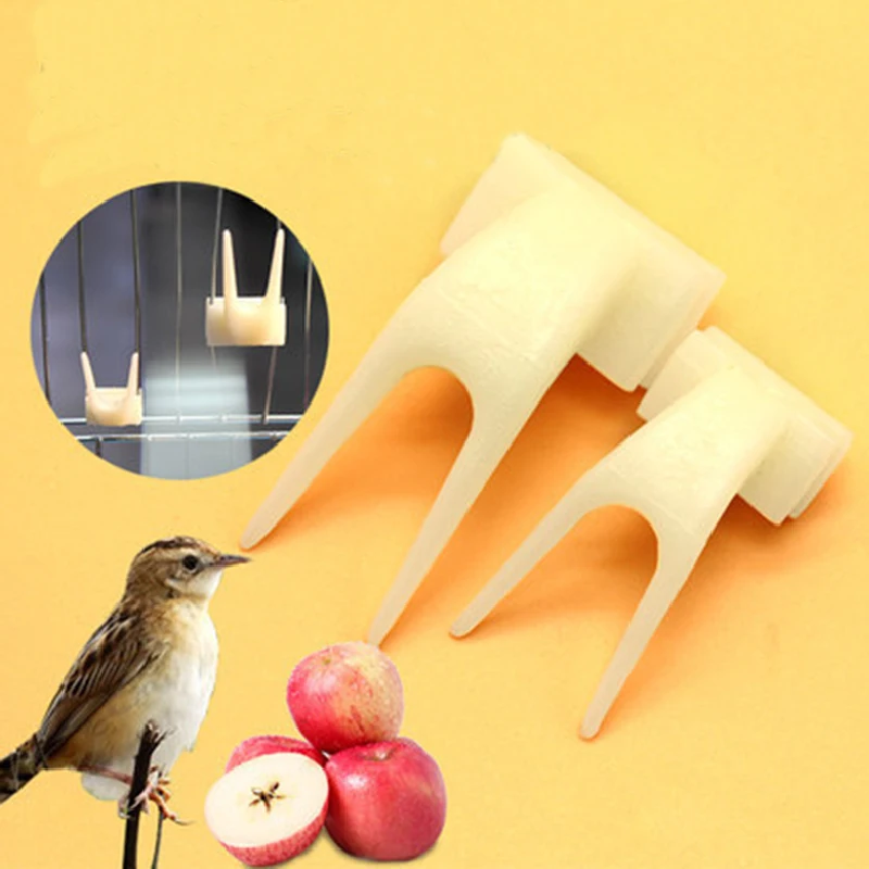 Новое поступление кормушка для птиц вилка фруктов пластиковые товары домашних