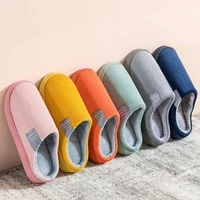 women winter home slippers cartoon shoes non slip soft winter warm house slippers indoor bedroom lovers couples dropship