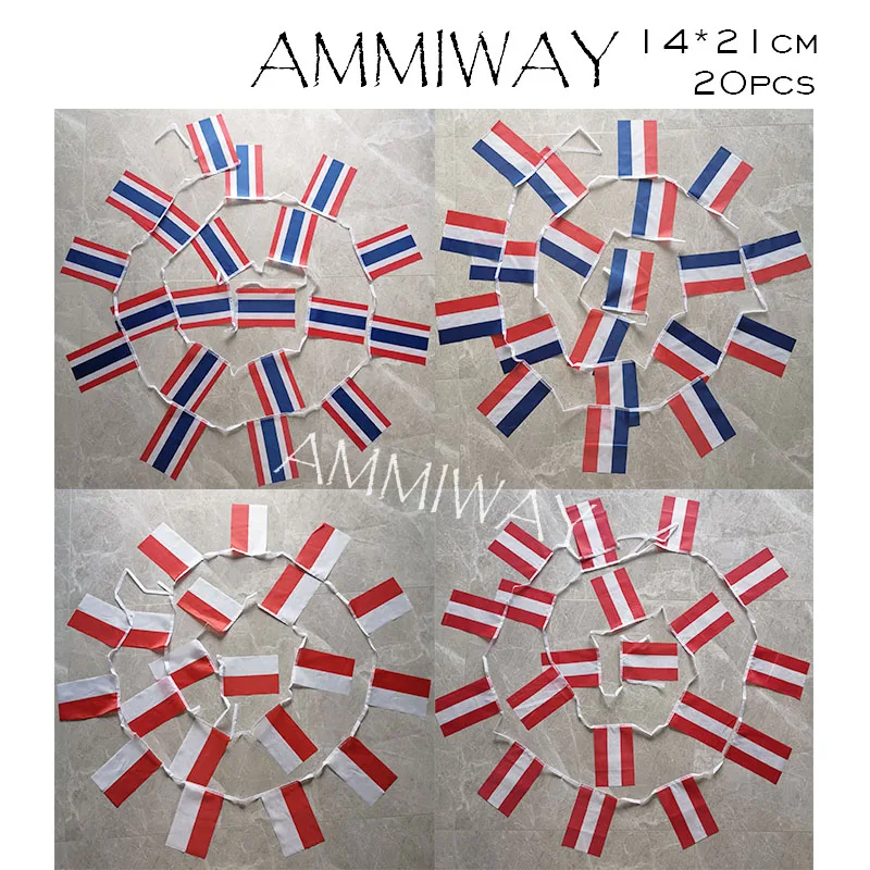 AMMIWAY 14x21 см 20 шт. флаги Испании Великобритании страны мира флажки Канада Франция