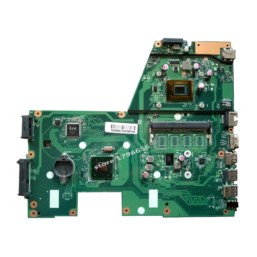 

X551CA motherboard for laptop For Asus X551CA X551CAP X551C X551 F551C F551CA Tests Original motherboard 1007 CPU 4GB RAM