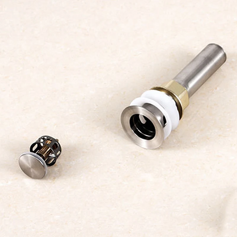 Новая нержавеющая сталь Слив для ванной комнаты Швабра бассейн канализация