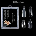 120 шт. в коробке, полигель для быстрого наращивания ногтей, форма для быстрого наращивания ногтей, двойные формы, инструменты для наращивания ногтей