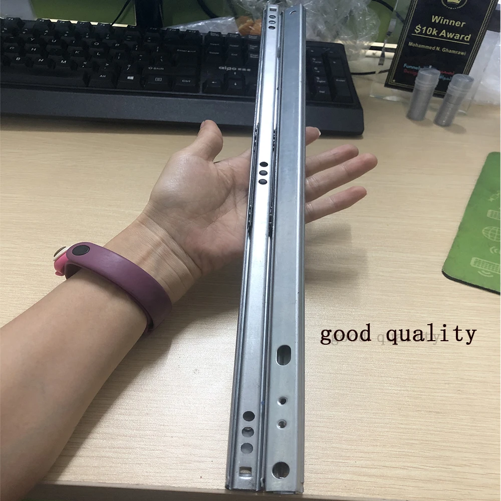 Шариковый подшипник слайд для мебели скользящий стальной шарикоподшипник