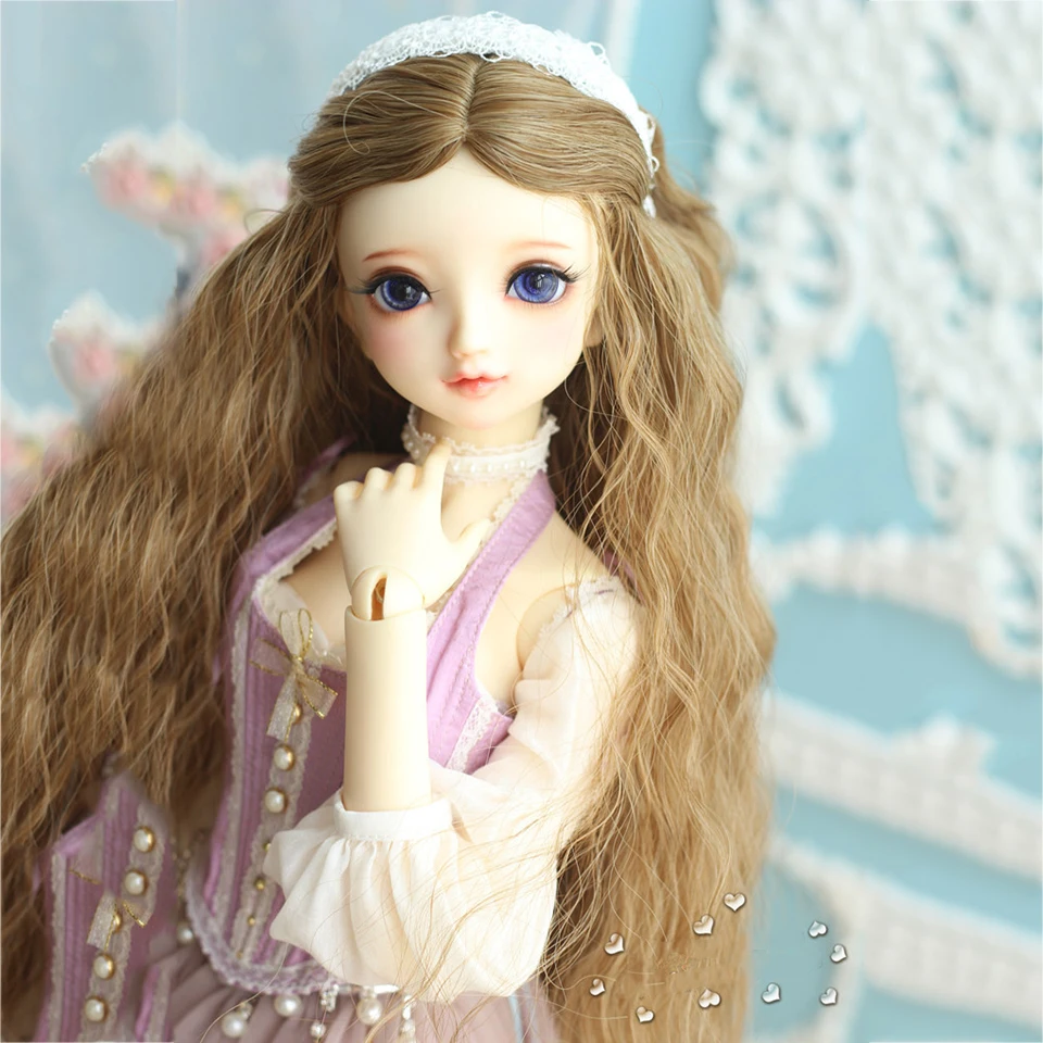 Высококачественный парик для кукол Cataleya из термостойкого волокна BJD SD с длинными