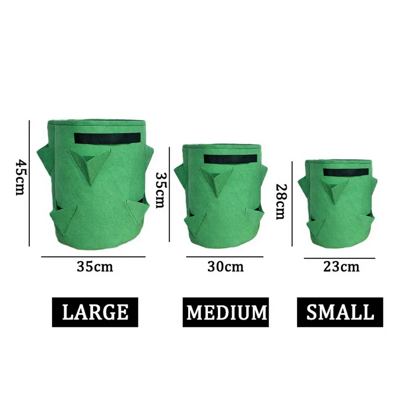 Сумка для выращивания клубники контейнер растений объемом 5/7/10 галлонов сумка