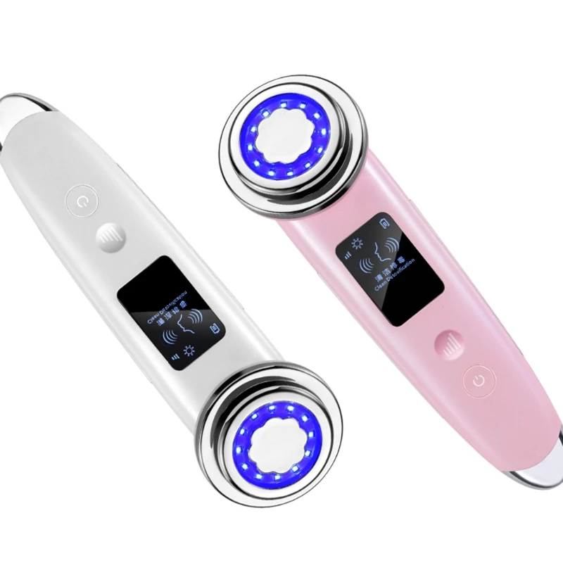 

Face Lifting Machine Vibration Massager Rechargeble Skin Tightening Moisturing Massage Face Cleaning Anti-Aging Eye Care