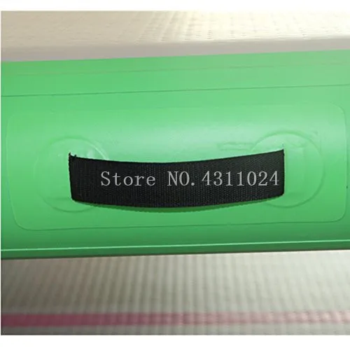 Купить Воздушный гусеничный коврик, 8 дюймов/4 дюйма, 30 футов, с электрическим насосом