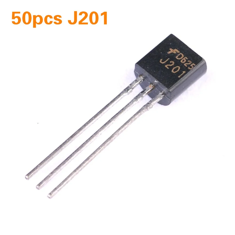 50 шт. J201 n-канальный транзистор 50A 40V TO-92