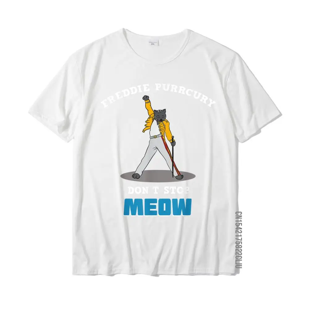 Забавная королева мяу Freddie Purrcury подарок для кошки футболка &quotВлюбленные&quot