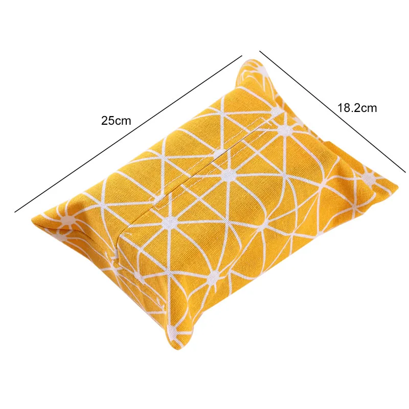 Ткань крышки коробки из папиросной бумаги туалетной Бумага Чехол Органайзер