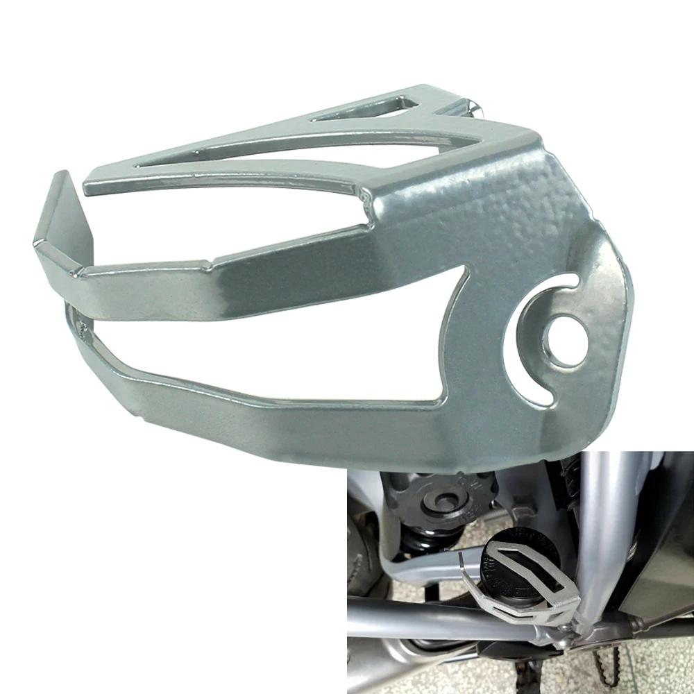 

Rear Brake Fluid Reservoir Guard Cover Bracket Oil bird rear brake pot protection For BMW R1200GS 07-12 R1200GS Adv 08-13