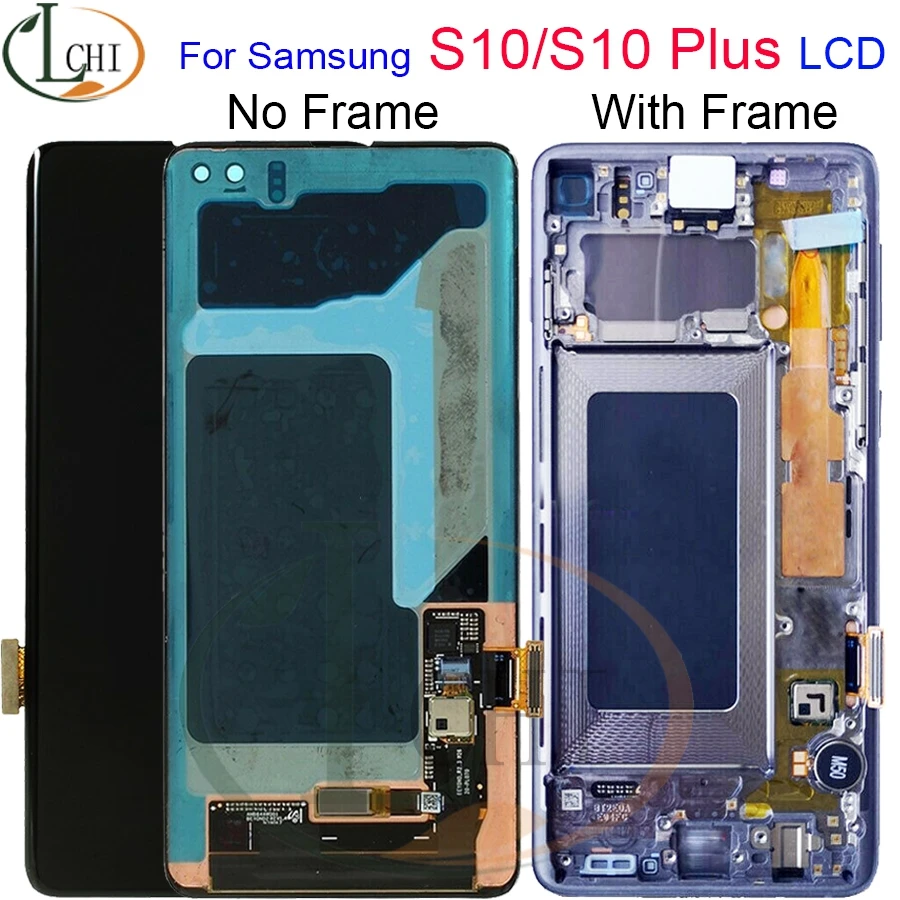 

NEW ORIGINAL AMOLED S10 LCD For SAMSUNG Galaxy S10 G973F/DS G973F G973 S10 Plus G975 G975F G975F/DS Touch Screen Digitizer