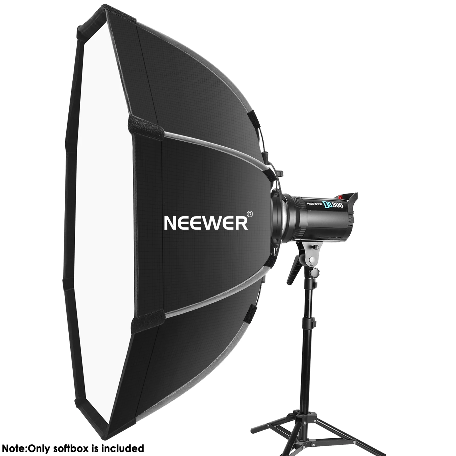 Складной чехол Neewer для студийной вспышки 26 дюймов/65 см восьмиугольный софтбокс с