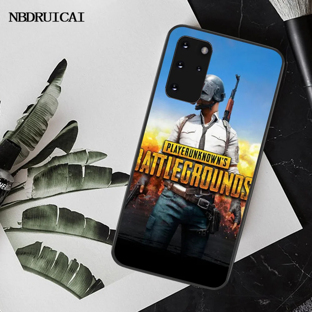 NBDRUICAI Hot PUBG Game Роскошный Уникальный Дизайн чехол для телефона Samsung S20 plus Ultra S6 S7 edge S8