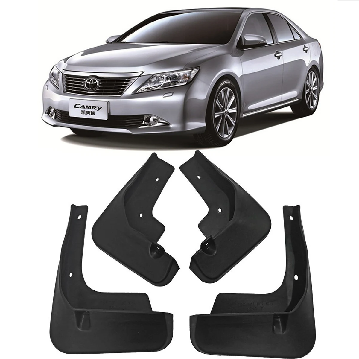 

Брызговики для Toyota Camry XV50 Altis Aurion 2012-2014, брызговики, щитки от грязи, передние и задние брызговики, автомобильные аксессуары