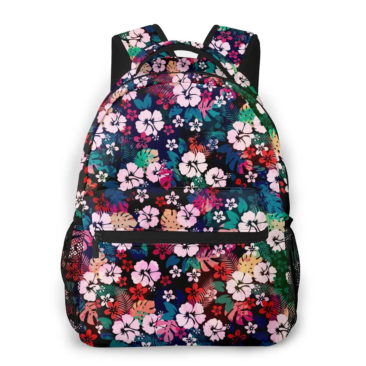 

Women Backpack Kids School Bag for Teenage Girls Hawaiian Tropical Floral Female Laptop Notebook Bagpack Travel Back Pack 2021