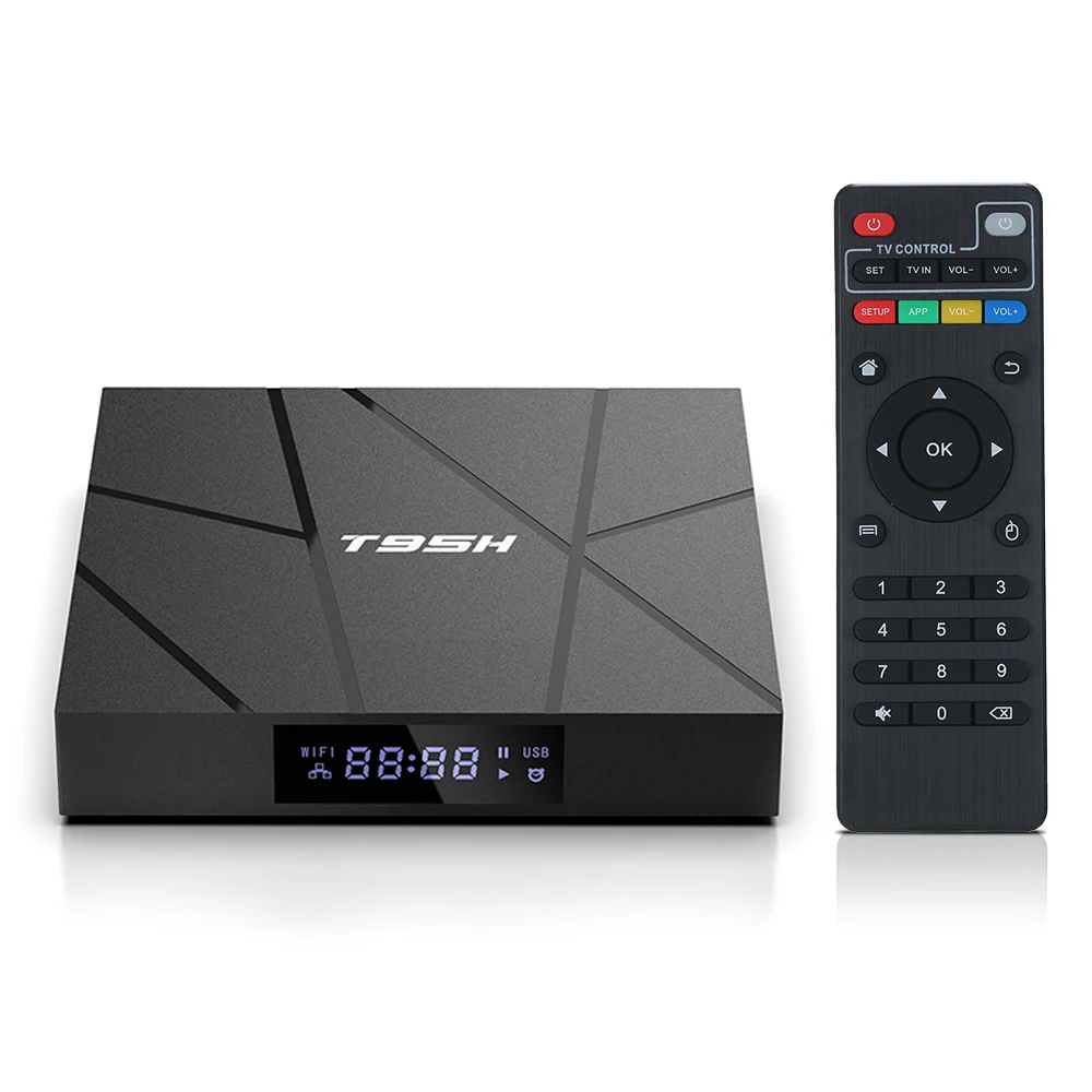 

Приставка Смарт-ТВ T95H, Android 10,0, Allwinner H616, 4 ядра, 64 бита, 4 + 64 ГБ, 6K