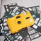 Удобная пленочная камера Kodak 35 мм, ретро ручная пленочная камера, камера, неодноразовая пленочная машина с функцией вспышки, повторимая