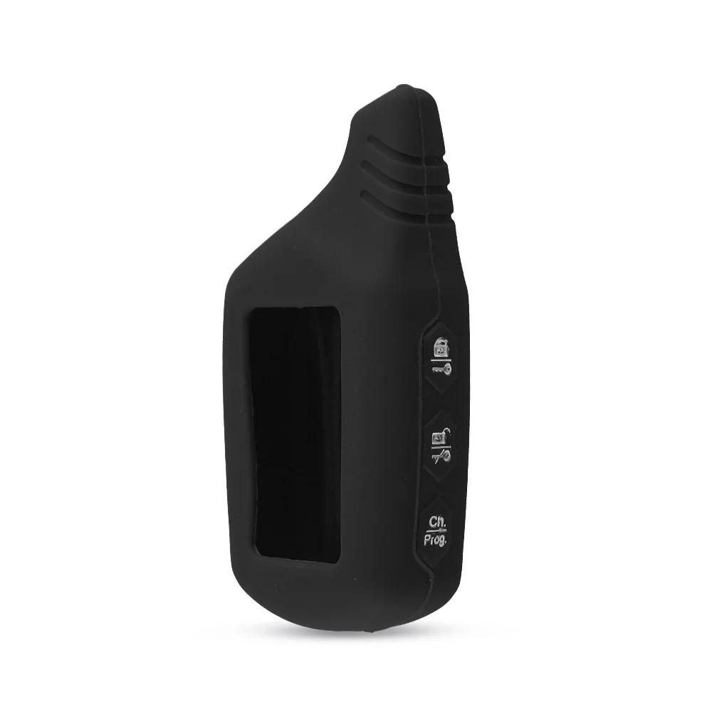 

KEYYOU B9 B6 для Starline B91 B61 A91 A61 KGB FX-5 Jaguar Ez-One, силиконовый резиновый чехол для ключей, 2-сторонняя сигнализация, ЖК-брелок с дистанционным управлением