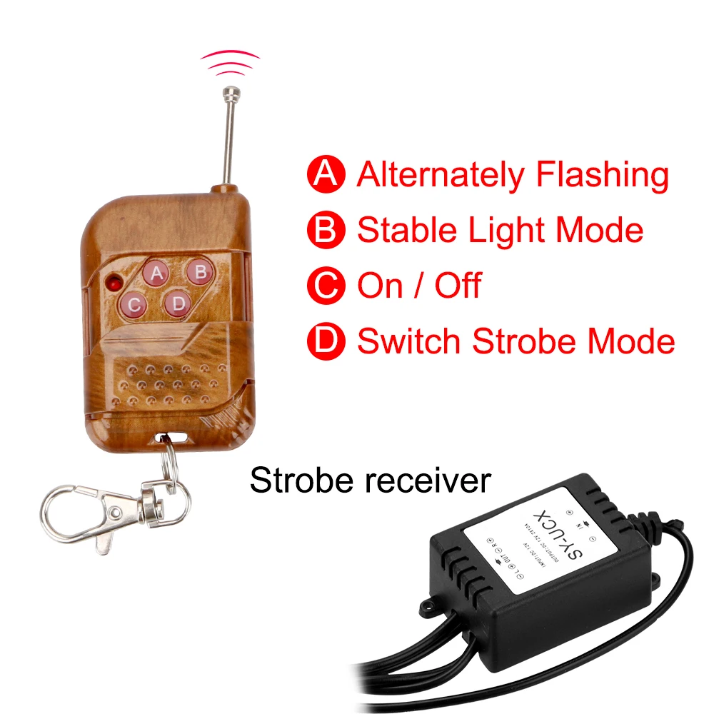4 в 1 светодиодный льная светодиодная ламсветильник Орлиный глаз 12 В|Сигнальная
