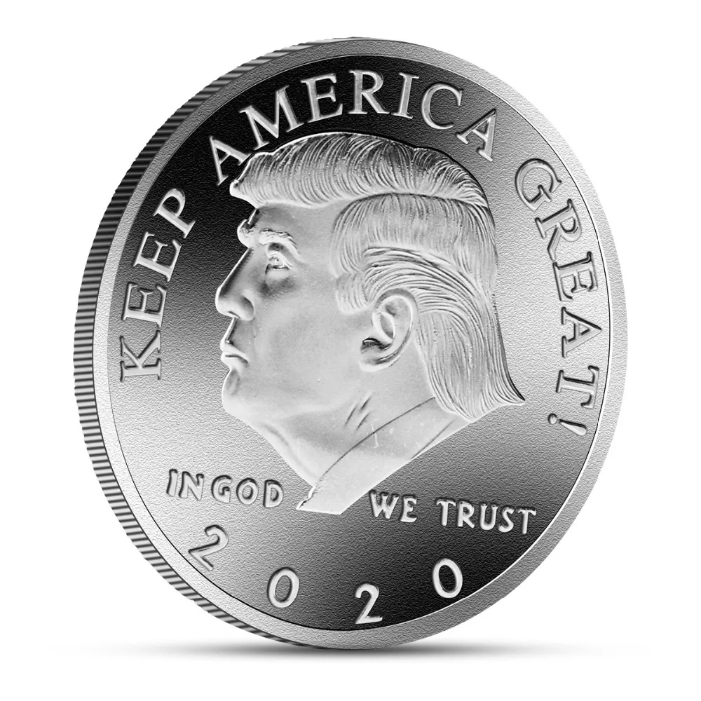 Трамп 2020 держать Америку Великий коммандер главный Золотой вызов монета