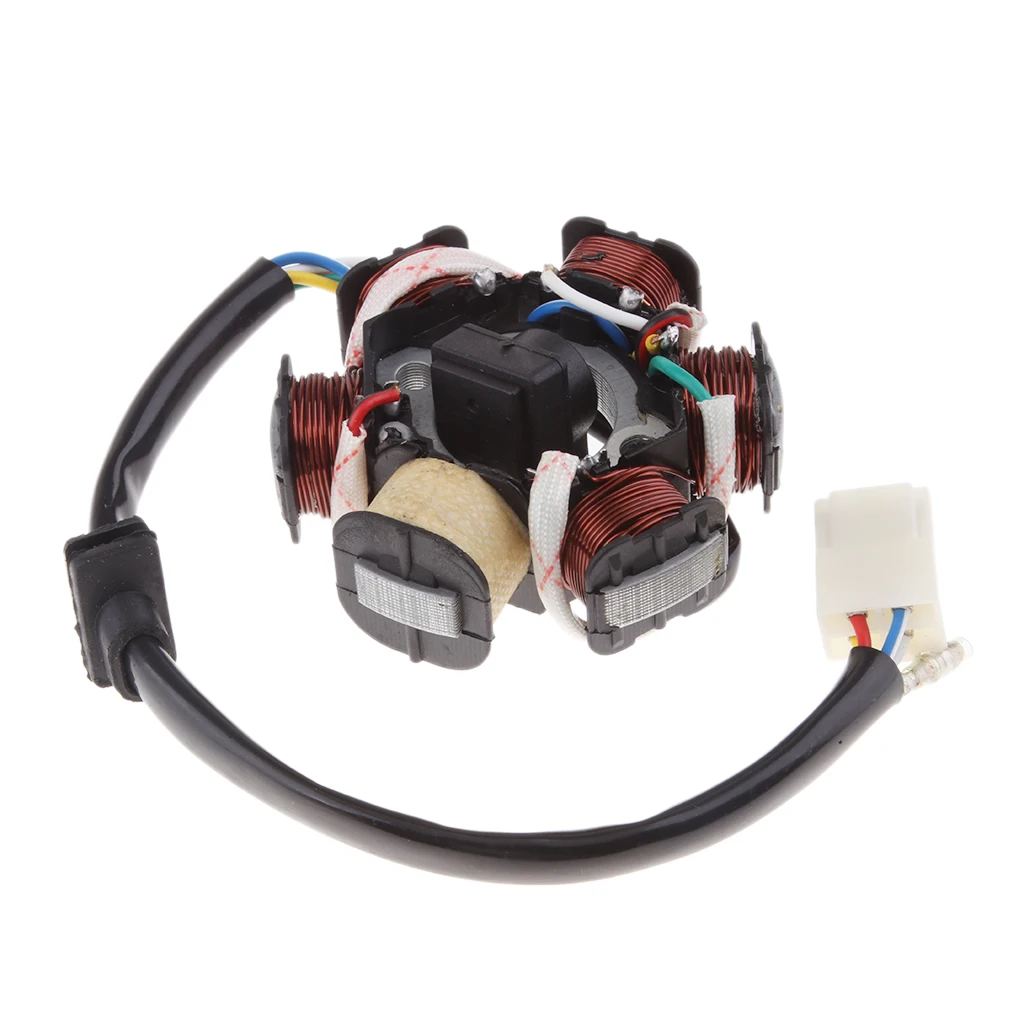 

6 полюсный статор катушки Магнето для скутера мотоцикла мопеда 110 125cc Quad
