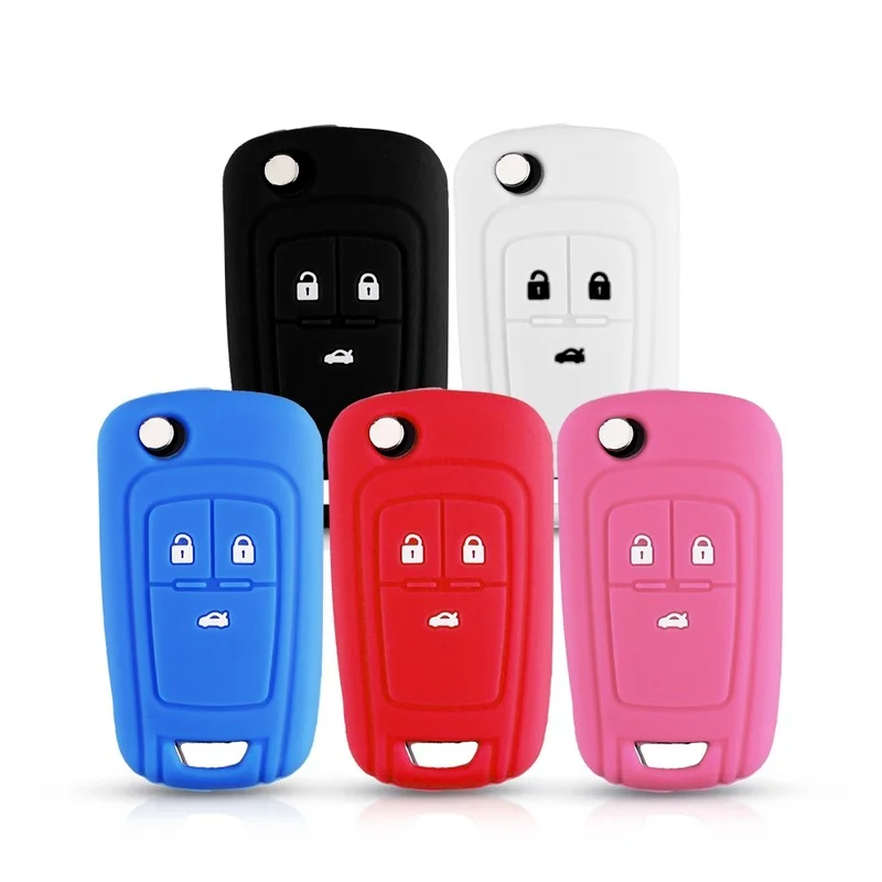 

Silicone Remote Car Keys Cover Case for Buick for OPEL VAUXHALL Astra J Corsa E Insignia Zafira C for Chevrolet