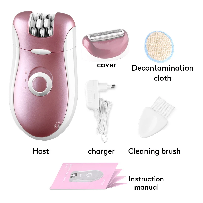 Женская электробритва для удаления волос Kemei 2 в 1 Электрический эпилятор бритья