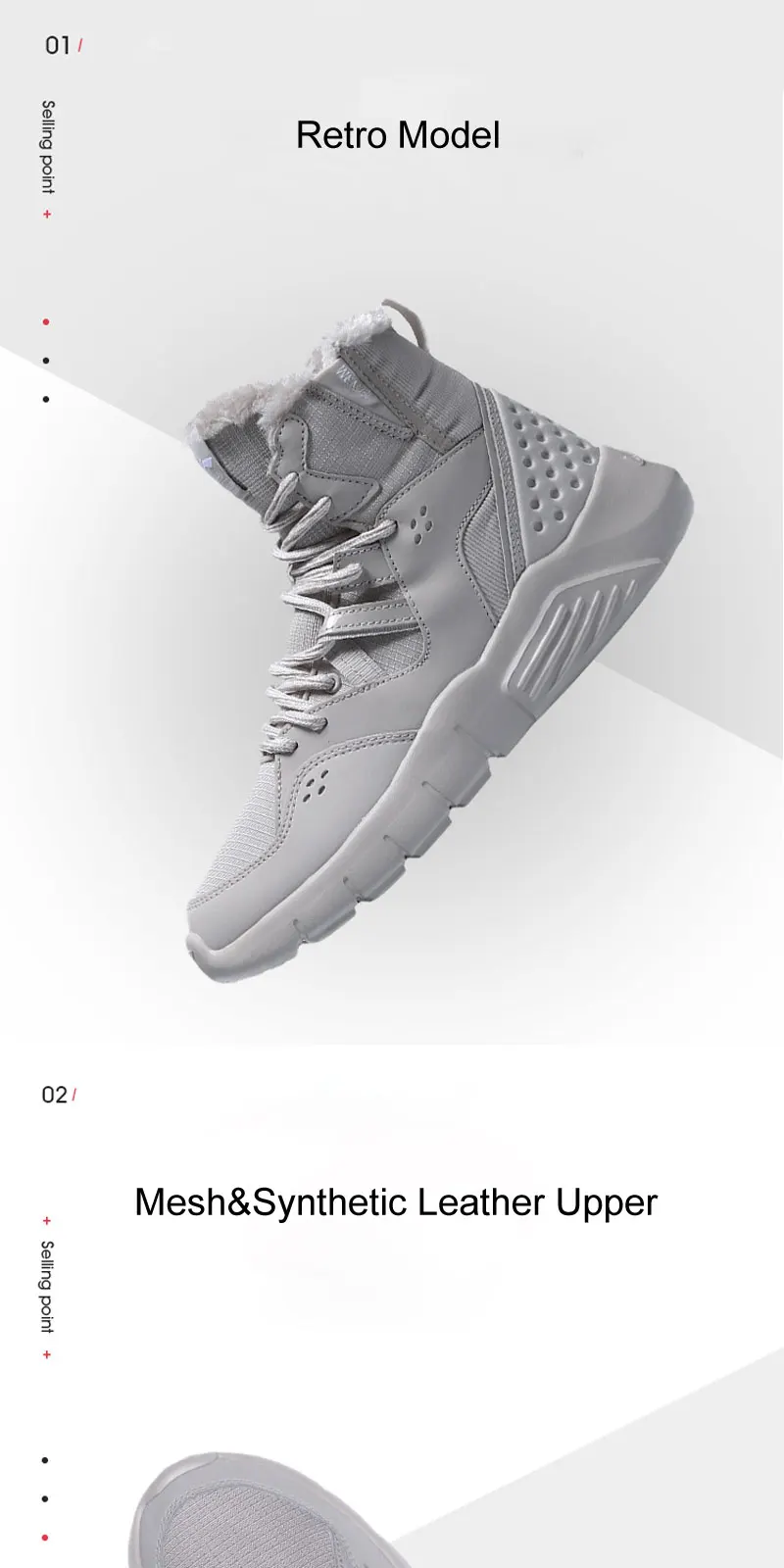 Li-Ning/женские зимние ботинки; коллекция года; обувь с высоким берцем; теплые флисовые кроссовки с подкладкой; спортивные ботильоны; AGCP176 YXB337