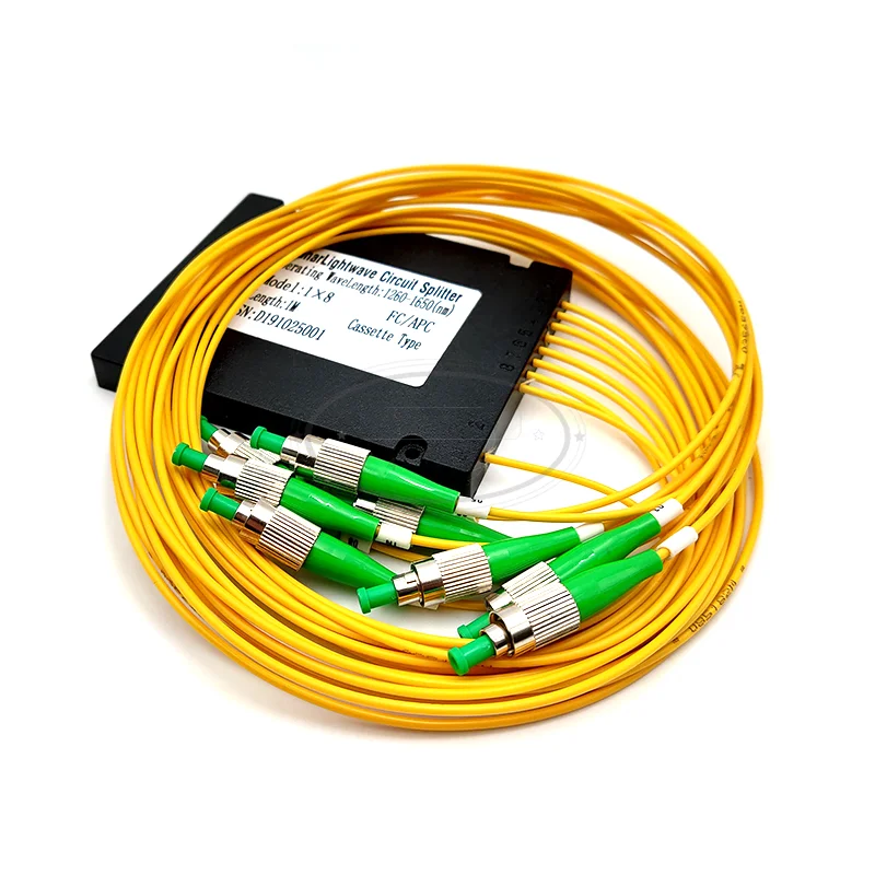 ABS FC APC 1x8 1M 2 0 мм PLC оптический сплиттер Box FTTH | Мобильные телефоны и аксессуары