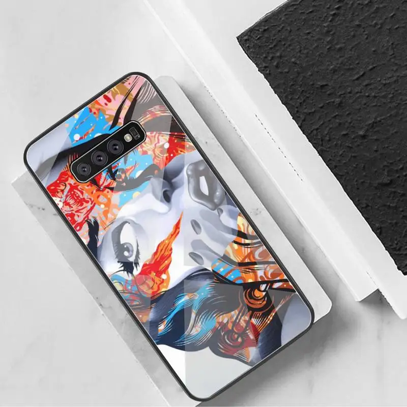Чехол для телефона KPUSAGRT из закаленного стекла Samsung S20 Plus S7 S8 S9 S10 Note 8 9 10 Plus|Бамперы| |