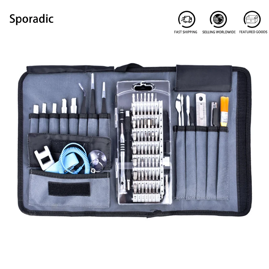 

Screwdriver Bit Set Portable Cloth Bag Tools For Cell phone microtech Digital product Repair Tool Kits Screwdriver Socket Set