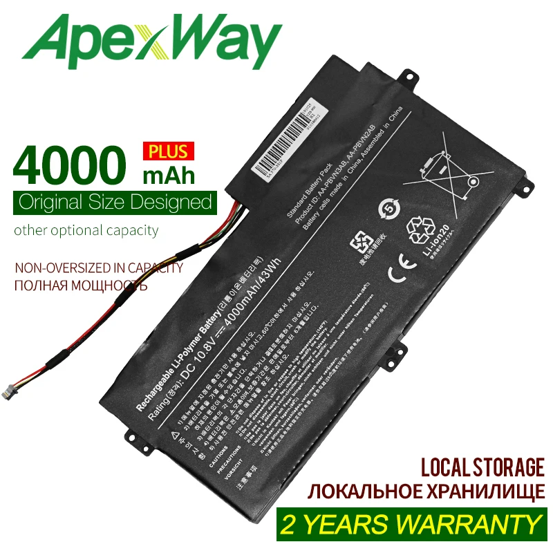 ApexWay 10 8 v 4400mAh NP510 аккумулятор для Samsung NP370R4E-A05MX np370R5E NP370R5E-A01 NP370R4E AA-PBVN3AB 1588-3366 BA43-00358A |