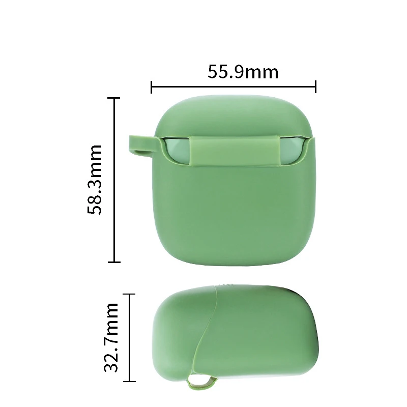

Silicone flower for JBL tune 220 Case fashion daisy keychain Earphones Cover for JBL 225 t220 tws case