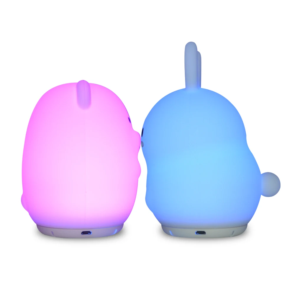 Музыкальная лампа в виде медведя кролика беспроводной Bluetooth-динамик USB-зарядка