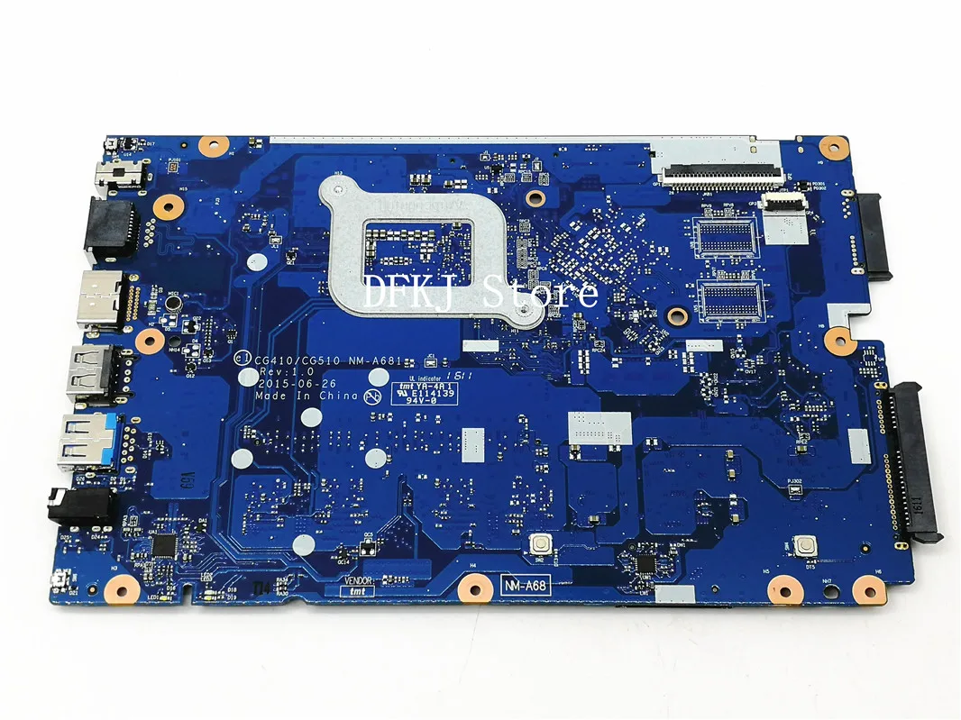 

5B20K50544 For Lenovo Ideapad 100-15IBD 100 15IBD CG410 CG510 NM-A681 Laptop Motherboard I3-5005U 2GB 100% Test OK