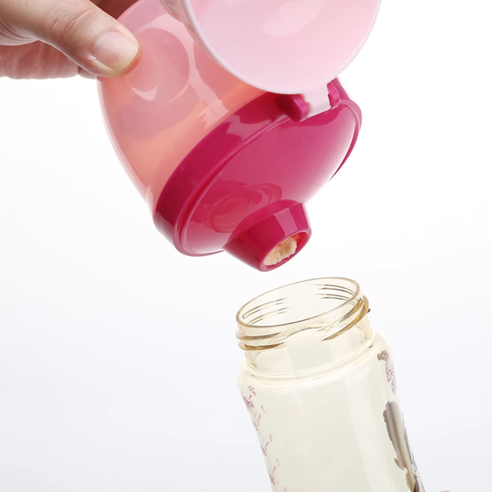 Мультяшная панда трехсторонний вращающийся дозатор для детского молока и