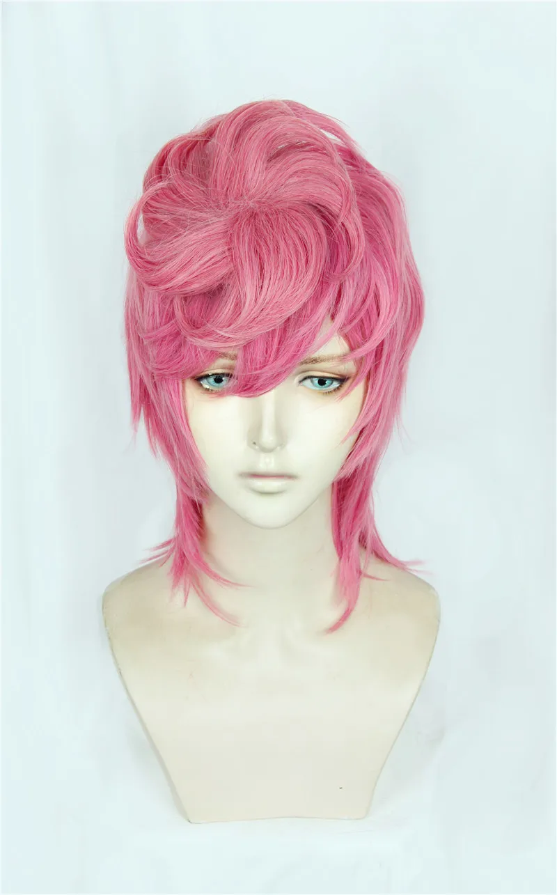 Парик Trish Una для косплея из аниме невероятные приключения джоджо парик с золотым